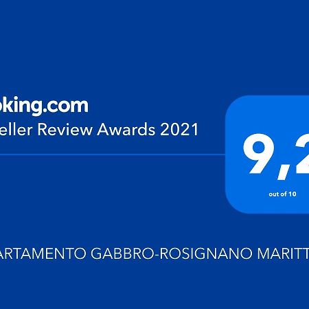 Appartamento Gabbro-Rosignano Marittimo Exterior foto